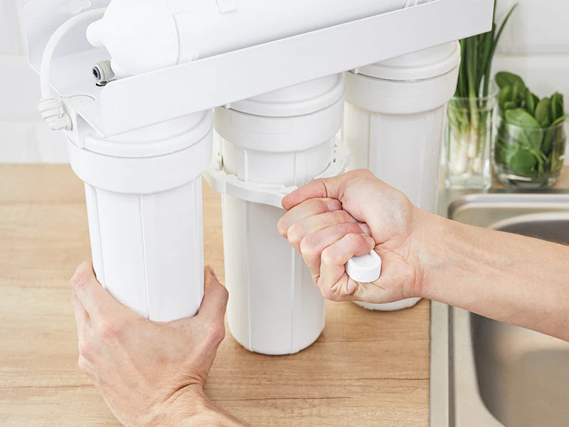 DIY installation for water filtration system