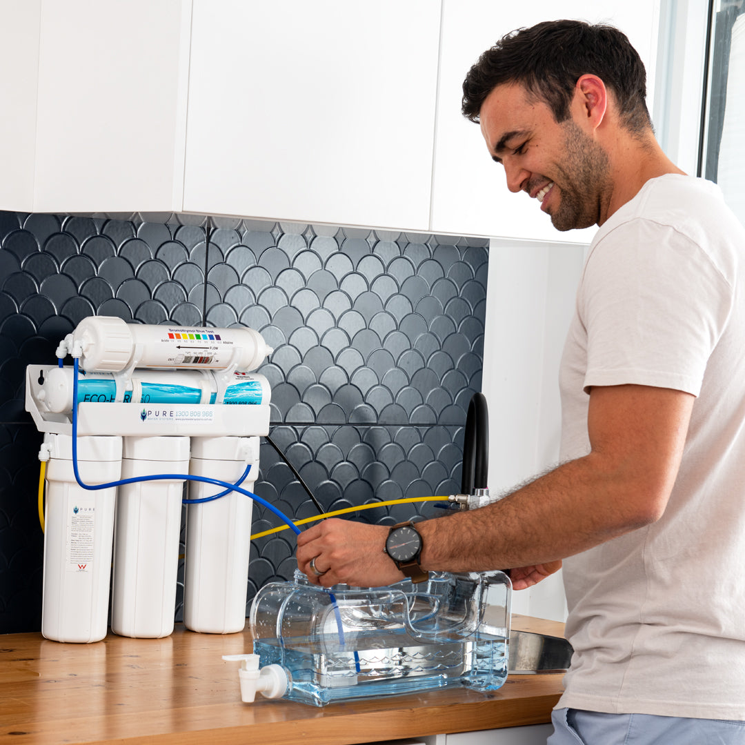 EcoHero 5 Stage Reverse Osmosis with Remineraliser - Portable