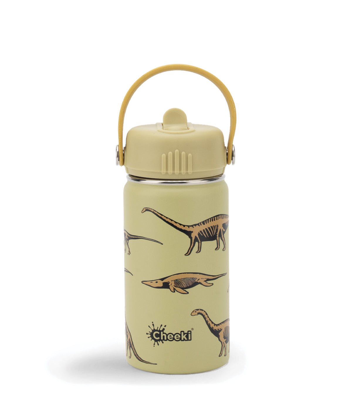 Water filtration system featuring a dinosaur design