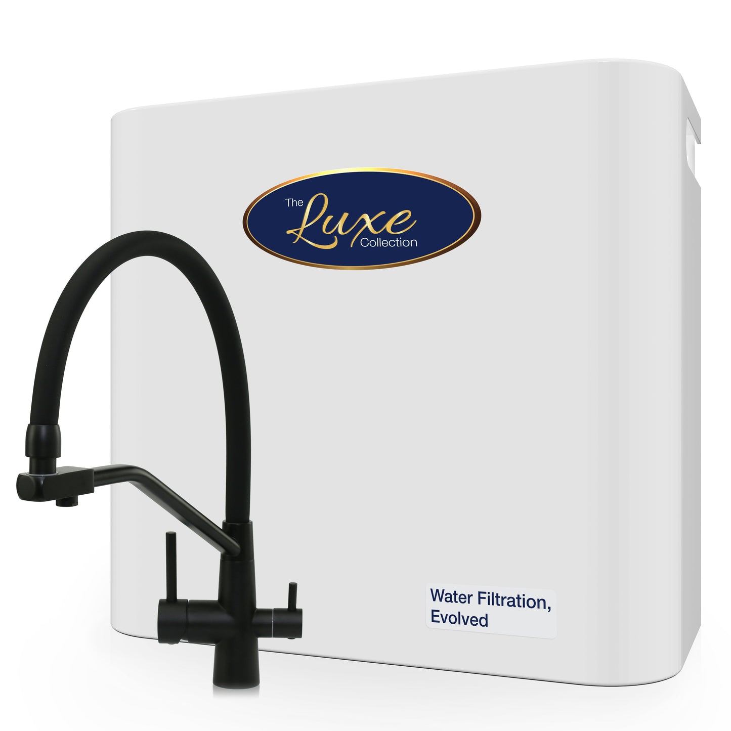 The Luxe Collection Triple Water Filtration System with 3 Way Mixer Tap Bundle
