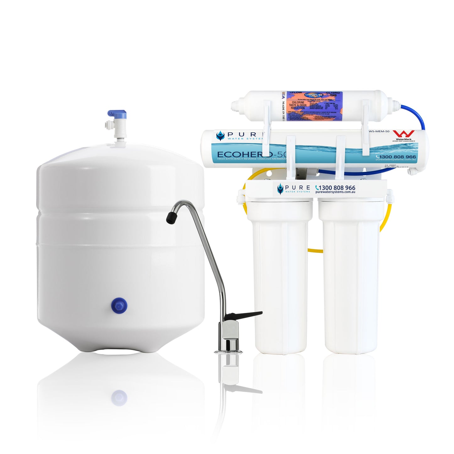 EcoHero 4 Stage Reverse Osmosis - Under Sink