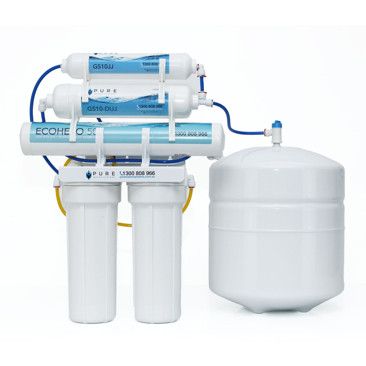 EcoHero 5 Stage Reverse Osmosis - Under Sink (system only)