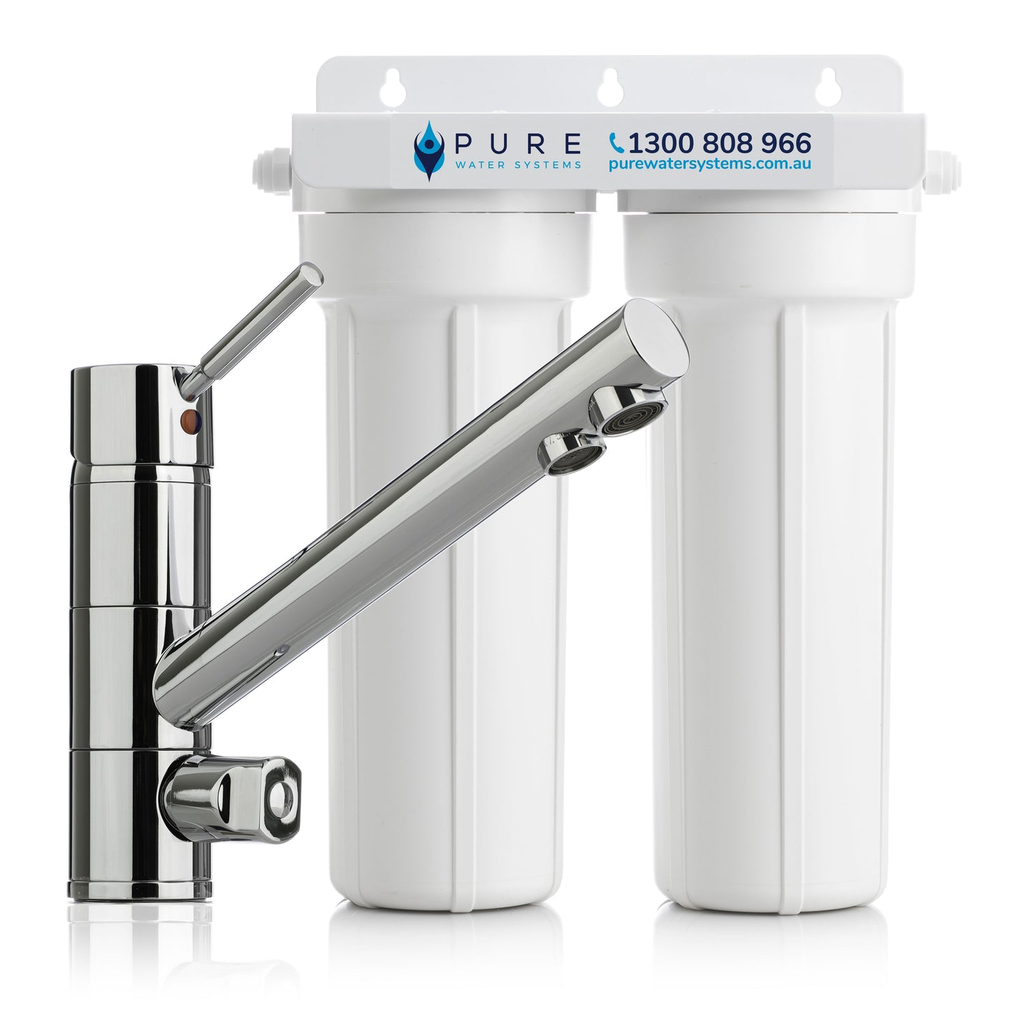 Twin Under Sink Filter System with Classic Mixer Tap Bundle