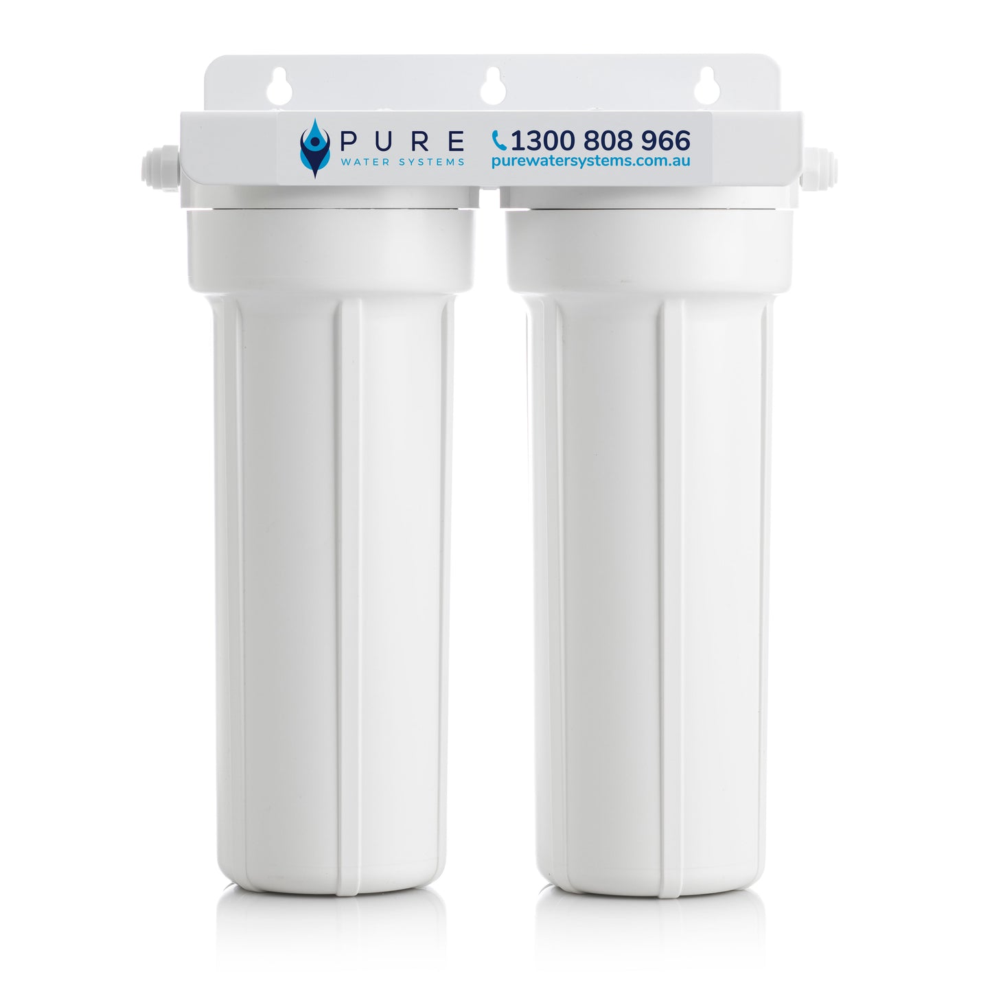 Twin Under Sink Water Filter System (without faucet)
