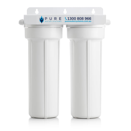 Twin Under Sink Water Filter System (without faucet)