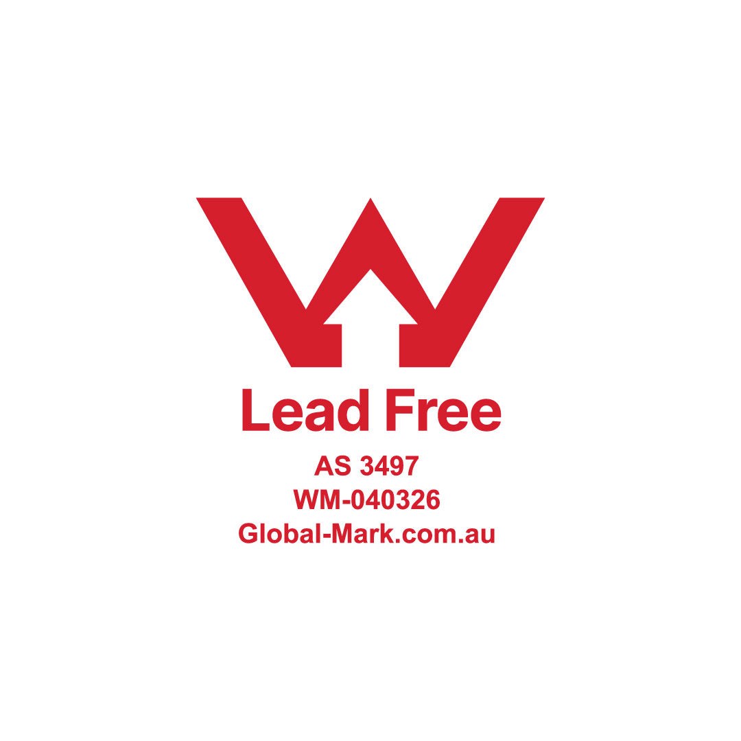 Red 'W' logo with 'Lead Free' text on a white background