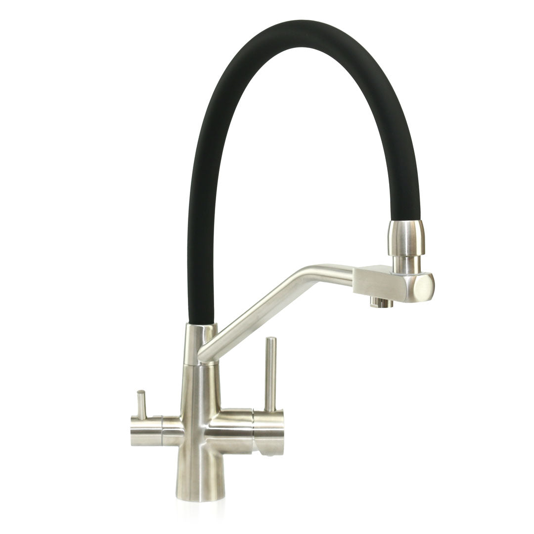 EcoHero 4 Stage Reverse Osmosis Under Sink and Premium Mixer Tap Bundle