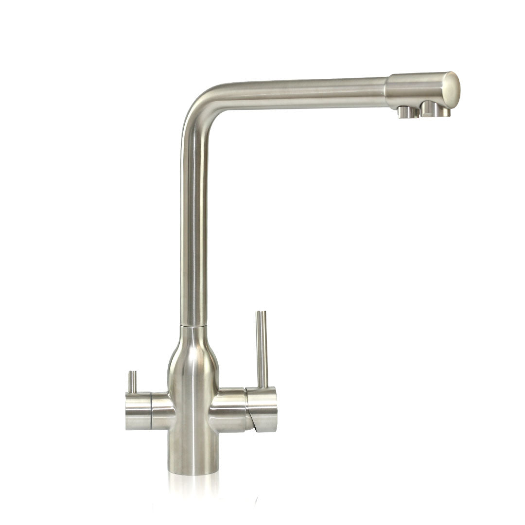 EcoHero 4 Stage Reverse Osmosis Under Sink and Premium Mixer Tap Bundle