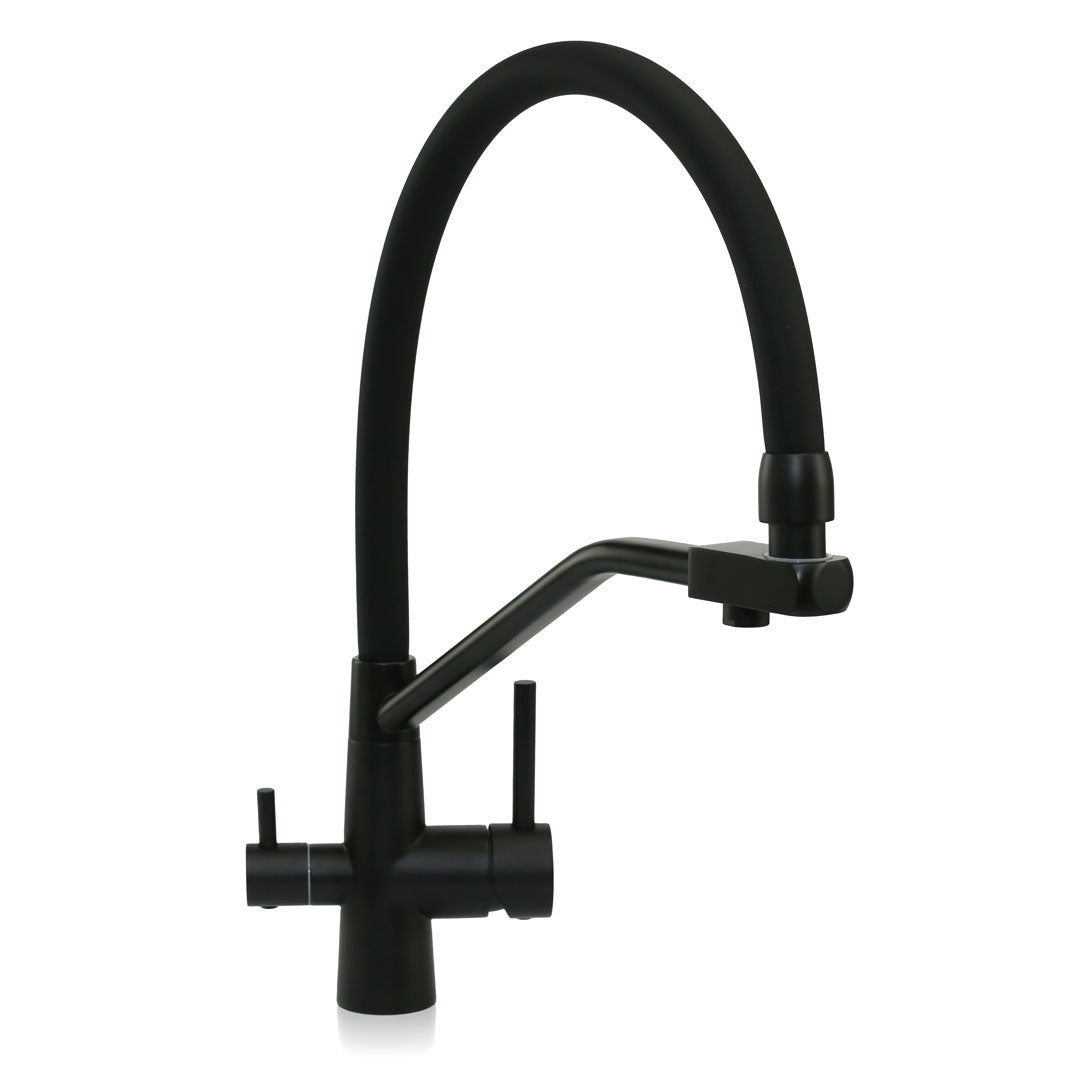 EcoHero 4 Stage Reverse Osmosis Under Sink and Premium Mixer Tap Bundle