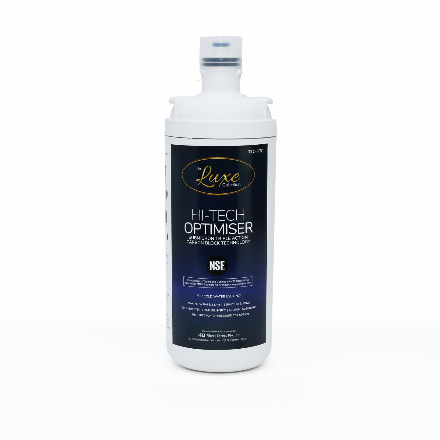 Luxe Hi-Tech Optimiser bottle on a white background