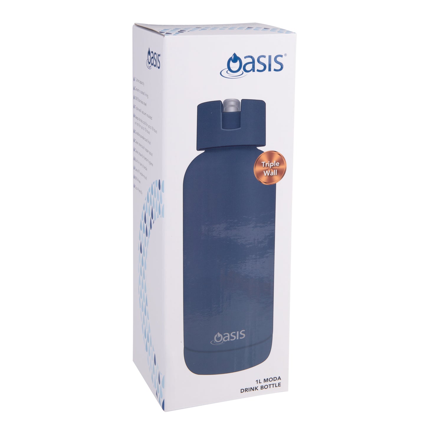 Oasis Insulated Drink Bottle 1L