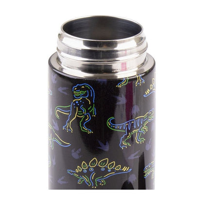 Oasis Kids Insulated Water Bottle 550ml – Neon Dinosaurs