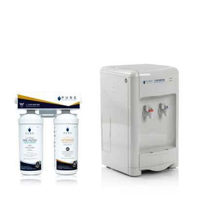 Automatic (Bottleless) Water Cooler with Twin Inline