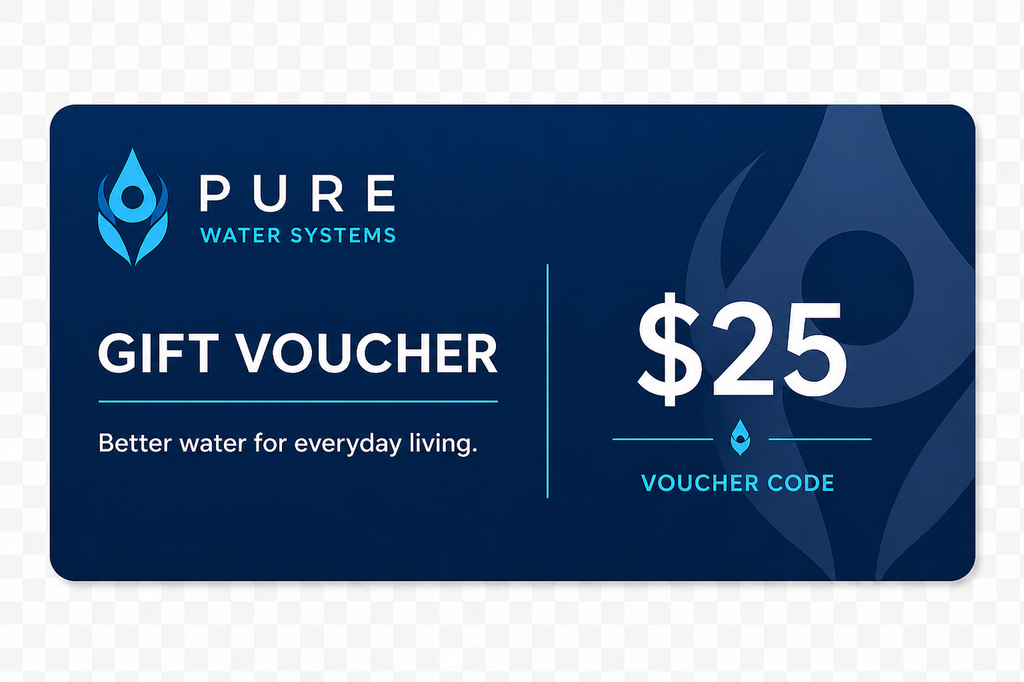 The Pure Water Experience – Gift Voucher