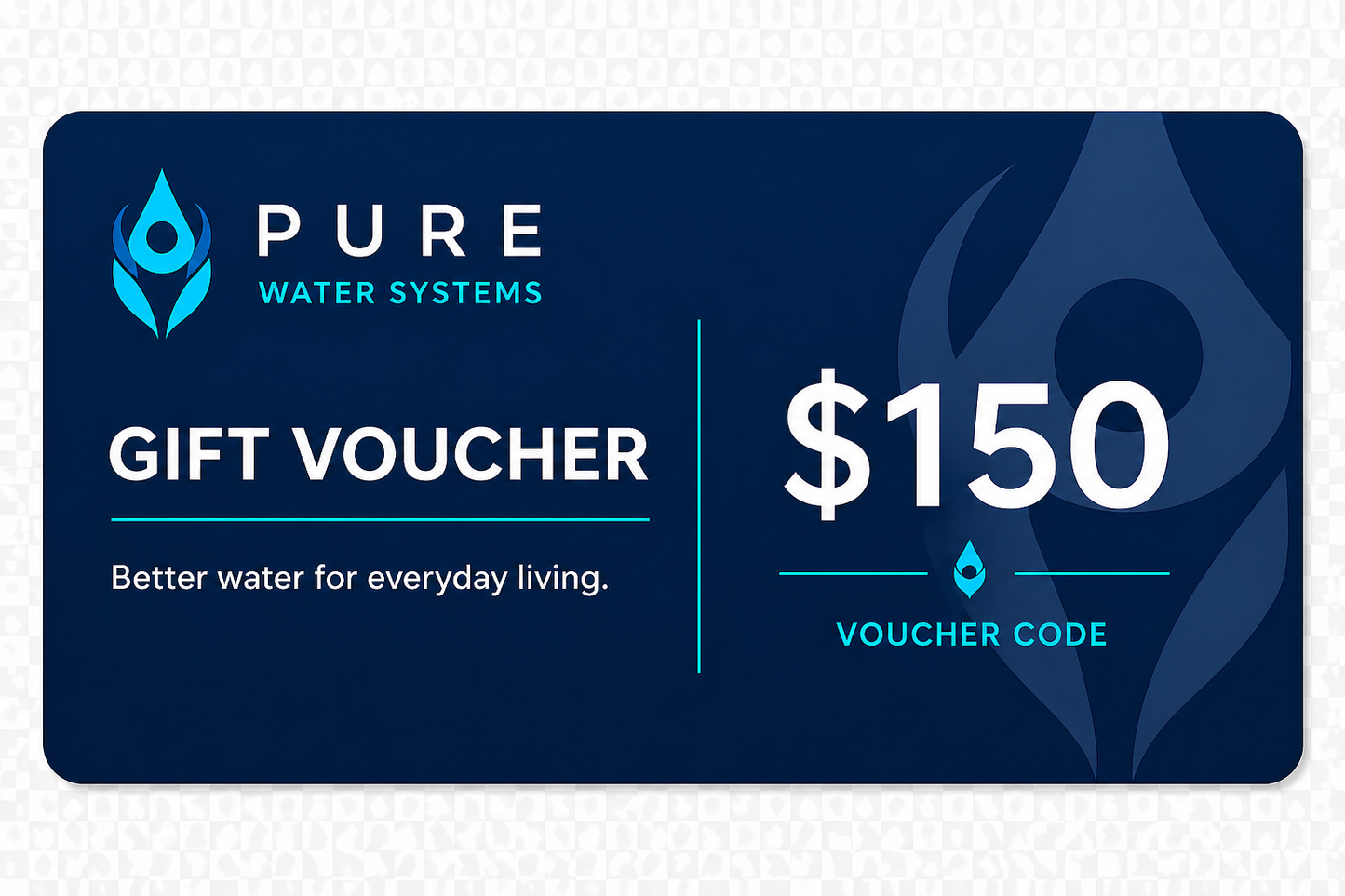The Pure Water Experience – Gift Voucher