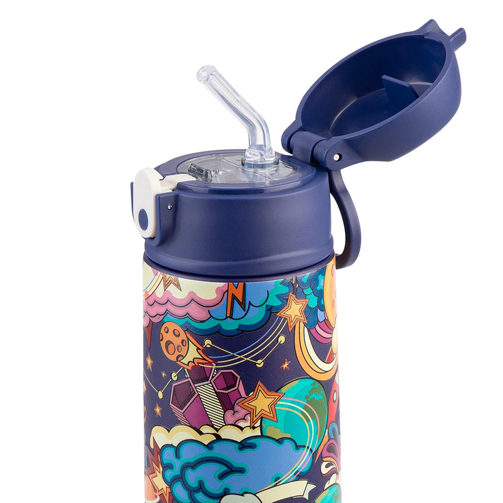 Oasis Kids Insulated Water Bottle 550ml – Alien Adventures