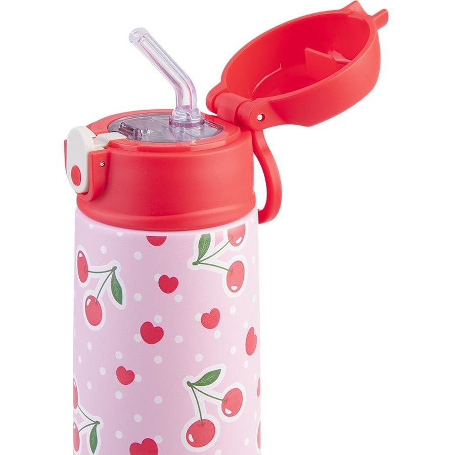 Oasis Kids Insulated Water Bottle 550ml – Cherry Crush