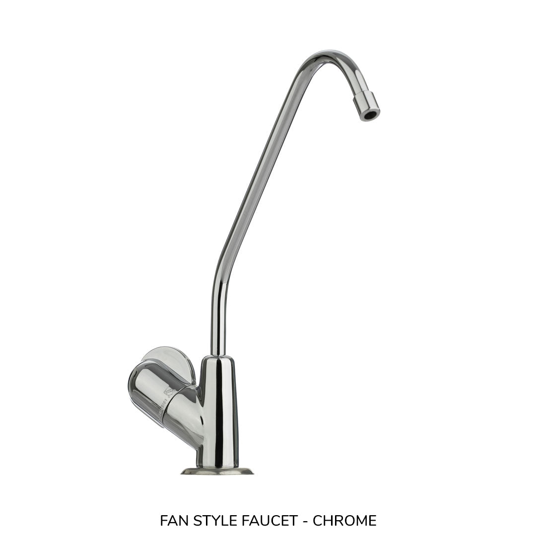 Single Quick Change Under Sink Water Filter System with Stand Alone Faucet Bundle