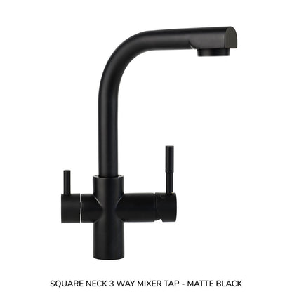 The Luxe Collection Dual Action High Flow Water Filtration System with 3 Way Mixer Tap Bundle