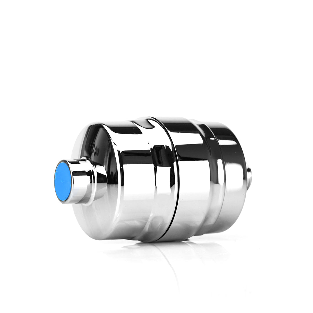 Pure Water Systems Brass High Output Shower Filter chrome NSF 177 Australia -- Clean and Native
