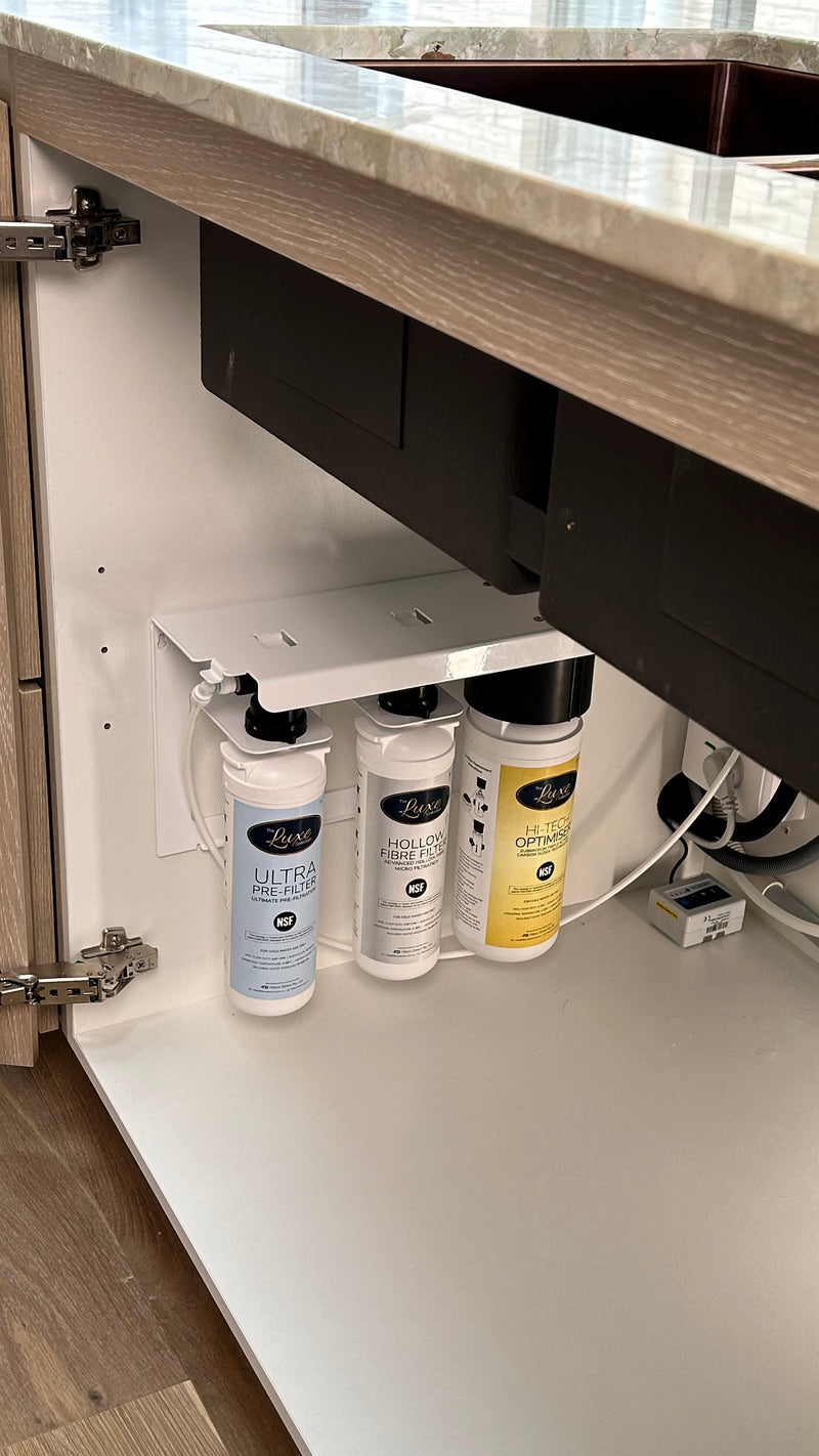 QUICK CHANGE AND LUXE COLLECTION UNDER SINK FILTRATION SYSTEMS