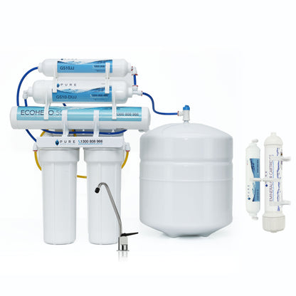 EcoHero 5 Stage Reverse Osmosis with Remineraliser - Under Sink