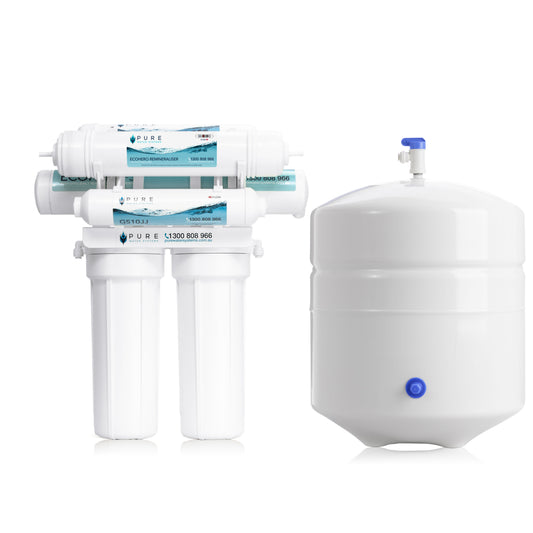 Ecohero 5 Stage Reverse Osmosis Under Sink With Remineraliser (system only)