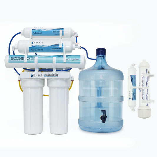 EcoHero 5 Stage Reverse Osmosis with Remineraliser - Portable
