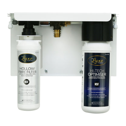 The Luxe Collection Dual Action High Flow Water Filtration System with 3 Way Mixer Tap Bundle