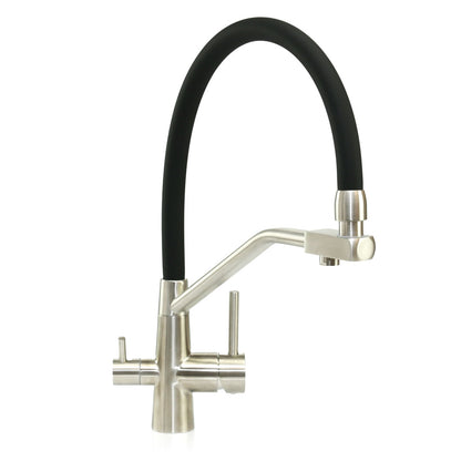 EcoHero 4 Stage Reverse Osmosis Under Sink and Premium Mixer Tap Bundle