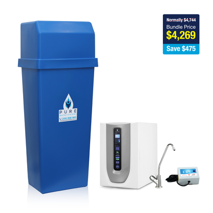 Soft & Pure Bundle - Town Water Softener | RO-5U with Standard Stand-Alone Faucet