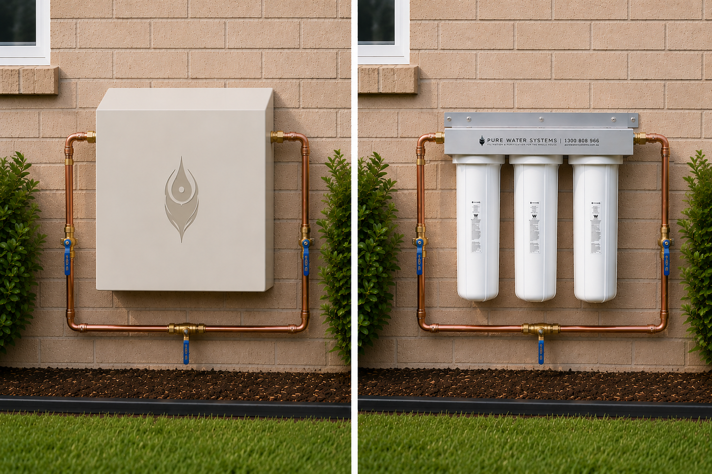 Whole House Triple Town Water System