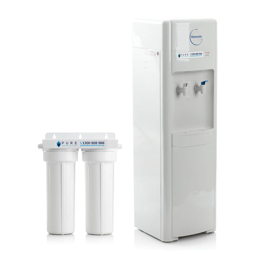 Automatic (Bottleless) Water Cooler with Twin Inline