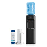 Cooler with 15L Bottle and Bench Top Water Filter