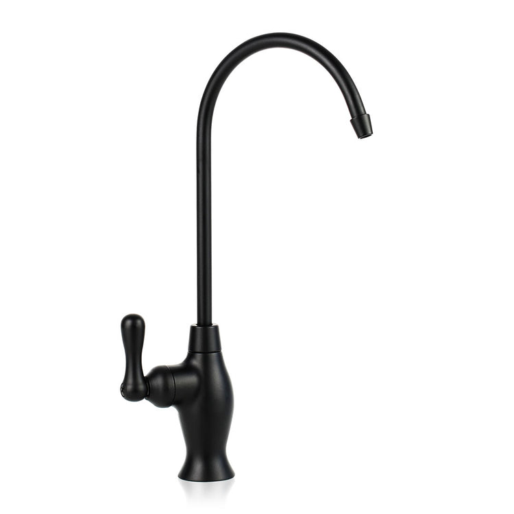 Matte Black Lever Style Faucet | Pure Water Systems