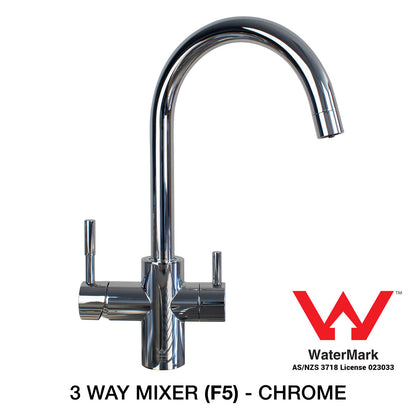 Single Under Sink Filter System with Classic Mixer Tap Bundle