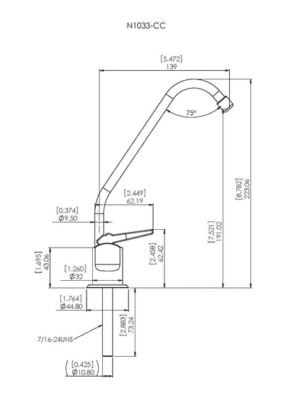 Single Under Sink Water Filter System