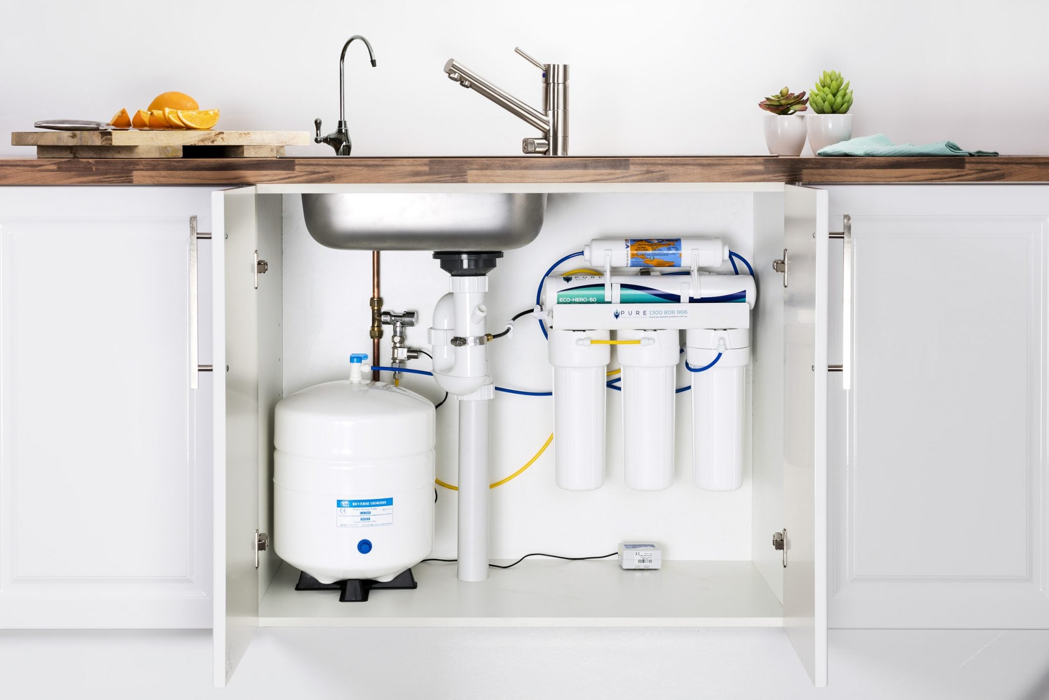 reverse osmosis water filter for kitchen sink