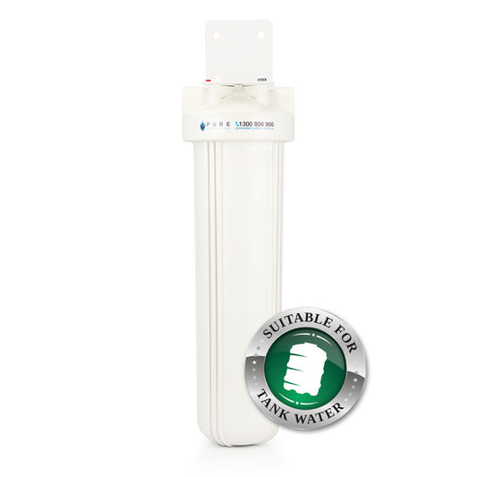 Single Big White Tank Water System - 20 inch