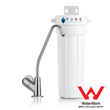 Single Under Sink Water Filter System with Premium Stand Alone Faucet