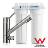 Twin Under Sink Filter System with Classic Mixer Tap Bundle