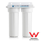 Twin Under Sink Water Filter System (without faucet)