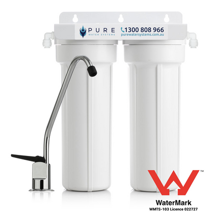 Twin Under Sink Water Filter System